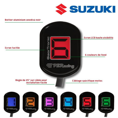 SUZUKI S1 indicateur de rapport engagé plug and play