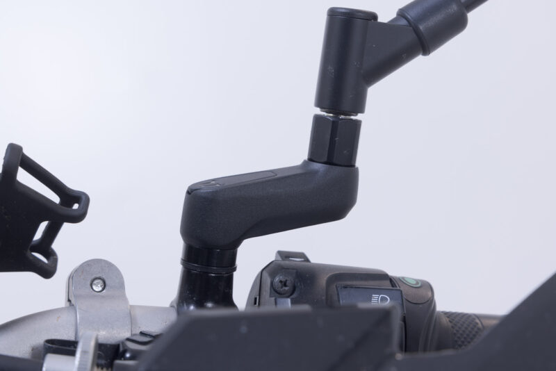 Extension de rétroviseur Noir. Longueur : 40 mm. Yamaha/KTM/Ducati.