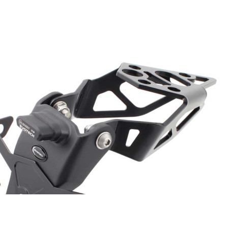 TRIUMPH DAYTONA/STREET TRIPLE SUPPORT DE PLAQUE REGLABLE