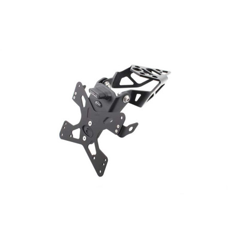 TRIUMPH DAYTONA/STREET TRIPLE SUPPORT DE PLAQUE REGLABLE