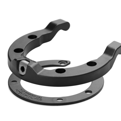 Anneau de réservoir ION Noir. Ducati/ Triumph/ Yamaha. 5 vis.