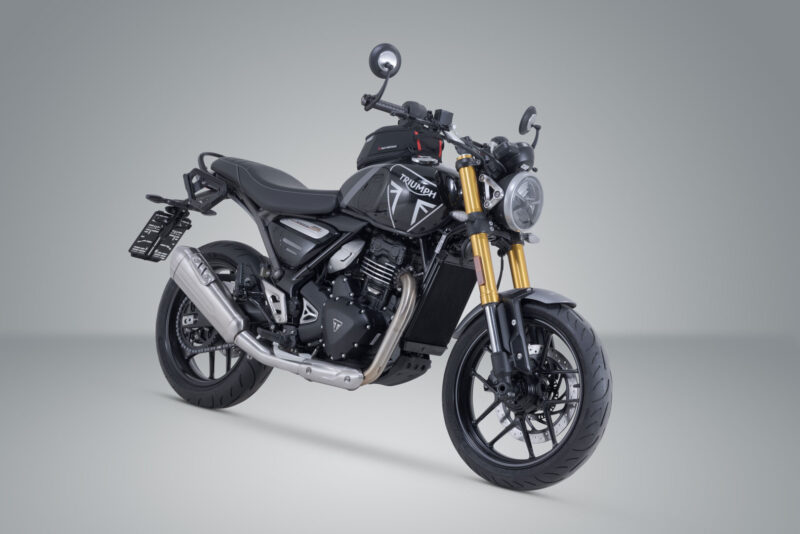 Support latéral gauche V-LOC Triumph Speed 400/ Scrambler 400 X (23-).