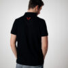 Polo team Core Line. Noir. Hommes. Taille S.