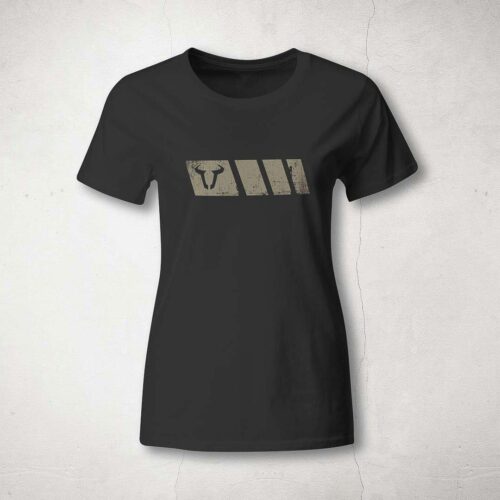 T-shirt Legend Gear. Noir. Femme. Taille S.