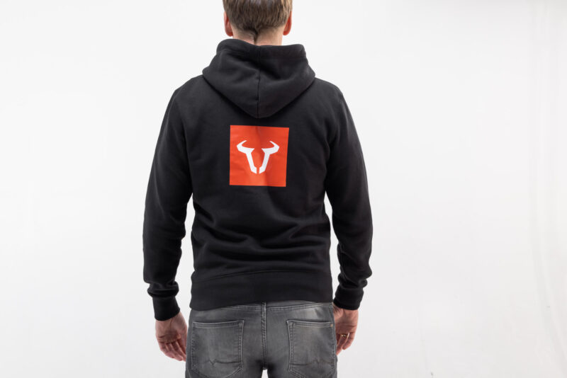 Sweat à capuche Core Line. Noir. Unisexe. Taille 3XL.