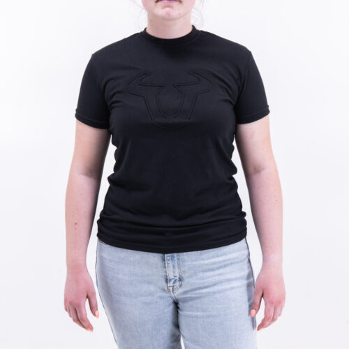 T-shirt femme - Black Edition Street Line. Noir. Femmes. Taille L.