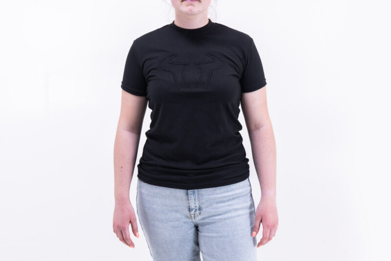 T-shirt femme - Black Edition Street Line. Noir. Femmes. Taille XXL.