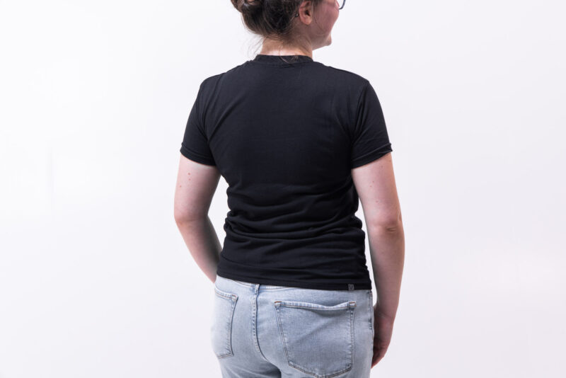 T-shirt femme - Black Edition Street Line. Noir. Femmes. Taille XXL.