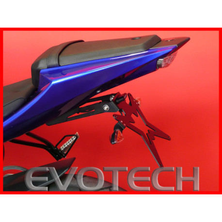 YAMAHA YZF125R SUPPORT DE PLAQUE REGLABLE