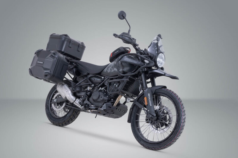 Kit Aventure DUSC avec topcase L Noir. Royal Enfield Himalayan 450 Rally (25-).