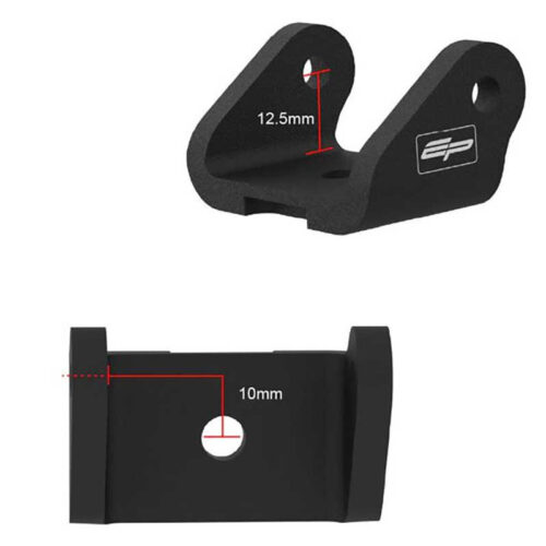 HAUTEUR DU SUPPORT DE FIXATION SUPÉRIEUR EP : 12