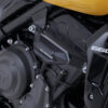 Kit de patins de cadre Noir. Triumph Trident 660 / Tiger 660 (21-).