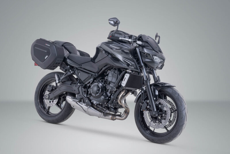 Set de sacoches latérales PRO BLAZE H Noir. Kawasaki Z650 S (25-).