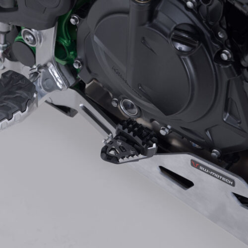 Extension de pédale de frein Noir. Kawasaki KLE500 / KLE500 SE (26-).