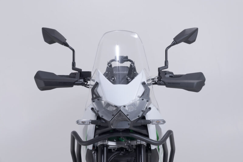 Kit protège-mains Sport Noir. Kawasaki KLE500 / KLE500 SE (26-).