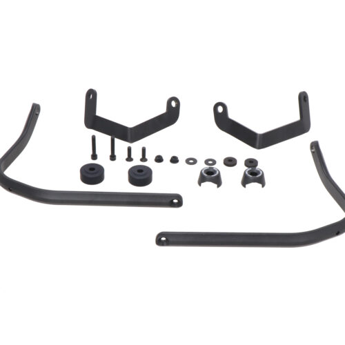 Kit de montage des protège-mains Noir. Voge DS625X (24-), DS800X Rally (25-).