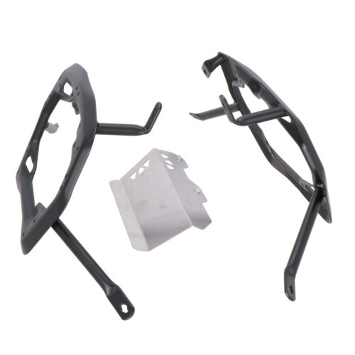 Support latéral PRO Noir. Kawasaki KLE500 / KLE500 SE (26-).