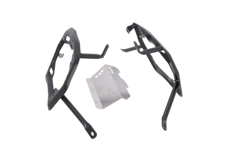 Support latéral PRO Noir. Kawasaki KLE500 / KLE500 SE (26-).
