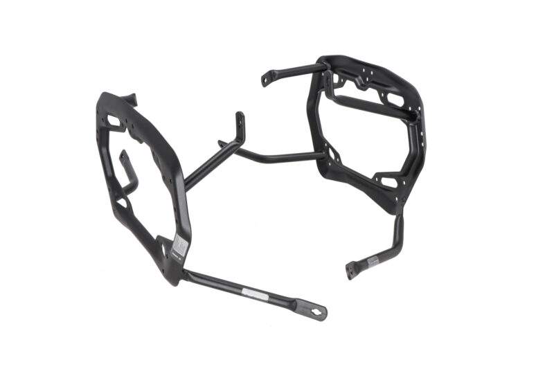 Support latéral PRO pour Akrapovic Noir. Kawasaki KLE500 / KLE500 SE (26-).