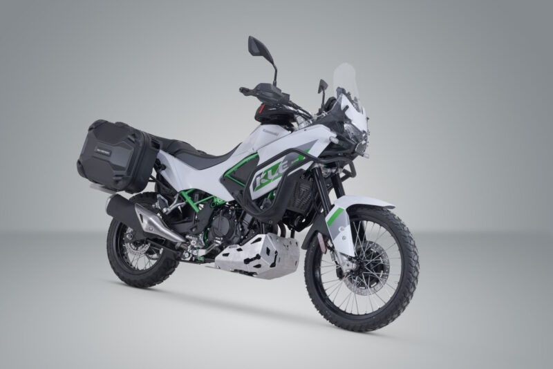 Système de valises rigides DUSC Noir. 33/33 L. Kawasaki KLE500/KLE500 SE (26-).