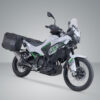 Système de valises rigides DUSC pour Akrapovic Noir. 41/33 L. Kawasaki KLE500/KLE500 SE (26-).