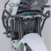Protection de radiateur Noir. Kawasaki KLE500 / KLE500 SE (26-).