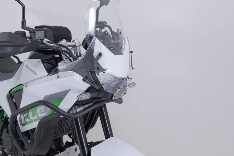 Protection de phare Support avec lunette. Kawasaki KLE500 / SE (26-).