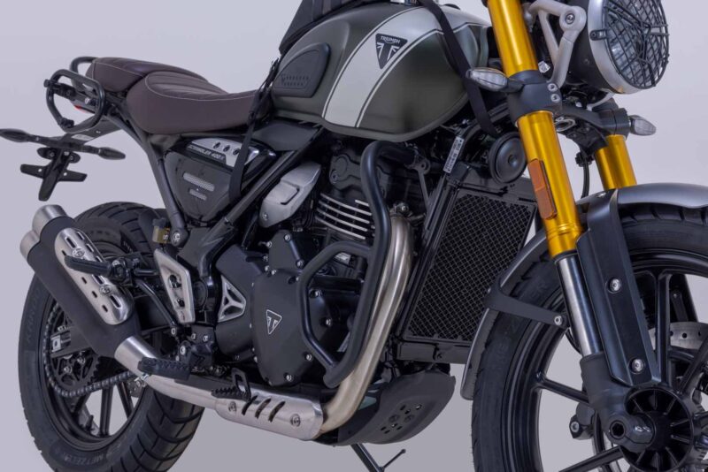 Crashbar Noir. Triumph Speed 400, Scrambler 400 X/XC.
