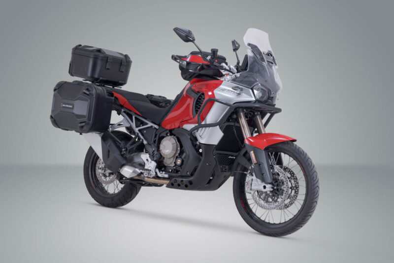 Kit Aventure DUSC avec topcase L Noir. MV Agusta Enduro Veloce (24-).