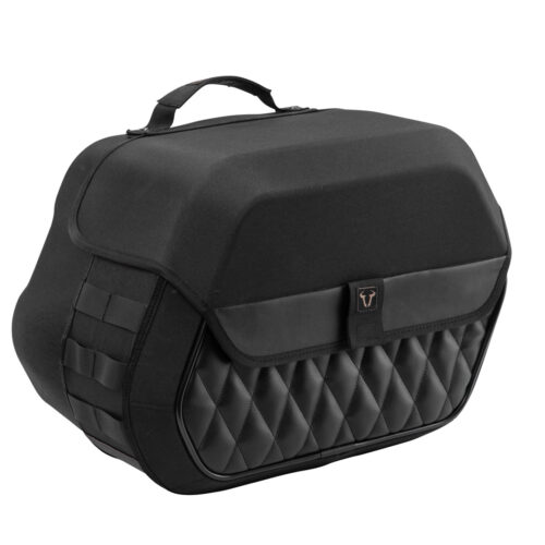 Sacoche latérale pour support LH1 Legend Gear 19,5 l. 600D polyester/similicuir. Pour SLH droit.