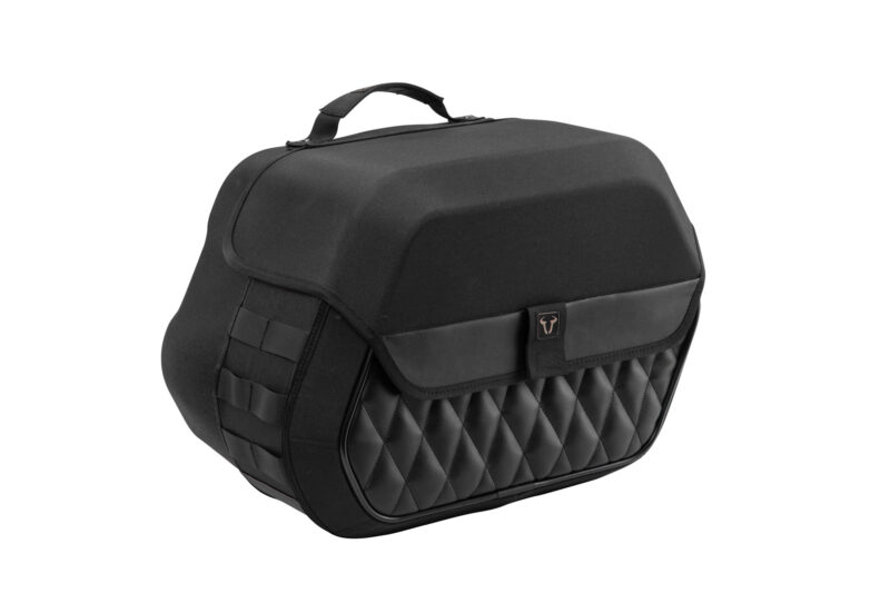 Sacoche latérale pour support LH1 Legend Gear 19,5 l. 600D polyester/similicuir. Pour SLH droit.
