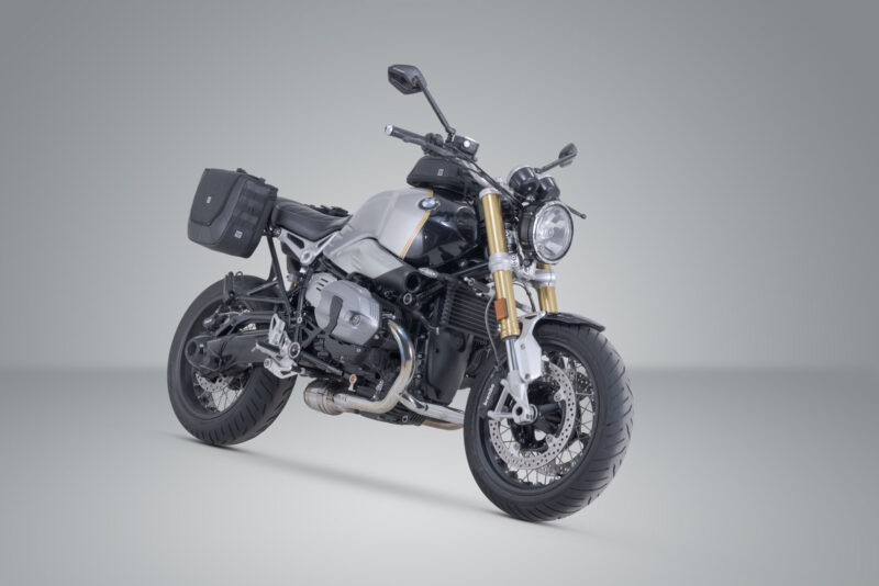 Système de sacoches latérales Legend Gear V-LOC 11/11 l. BMW R nineT (14-)/Pure (16-)/GS (16-20).