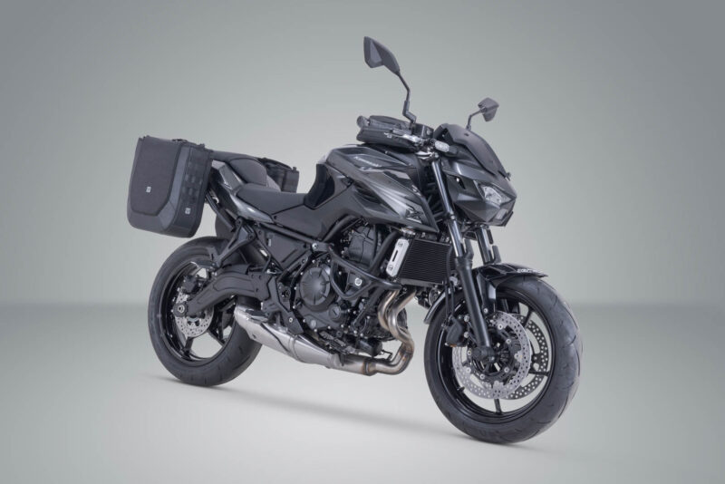 Système de sacoches latérales Legend Gear V-LOC 16/16 l. Kawasaki Z650 / Ninja 650 / Z650 S.