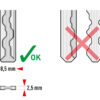 LOC_illustration_laser track key Set de codage pour kit de serrures Pour 2 serrures.