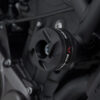 Kit de patins de cadre Noir. Yamaha XSR700 (15-) / XTribute (19-).