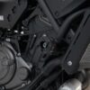 Kit de patins de cadre Noir. Yamaha XSR700 (15-) / XTribute (19-).