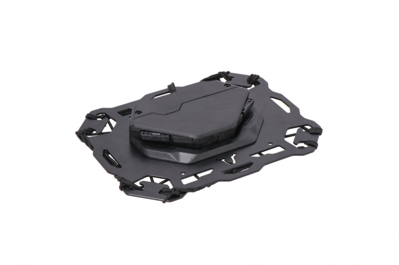 Platine universelle Pour V-LOC support. Avec filet.
