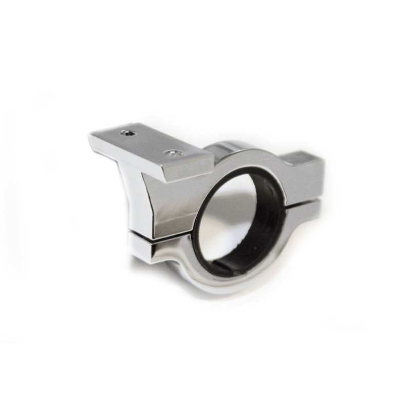 ADAPTATEUR BOITIER ALPHA HIGHSIDER DIAMETRE 22 OU 25.4mm COULEUR CHROME