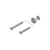ADAPTATEUR MIROIR BAR END APRILIA RS 660 CNC RACING