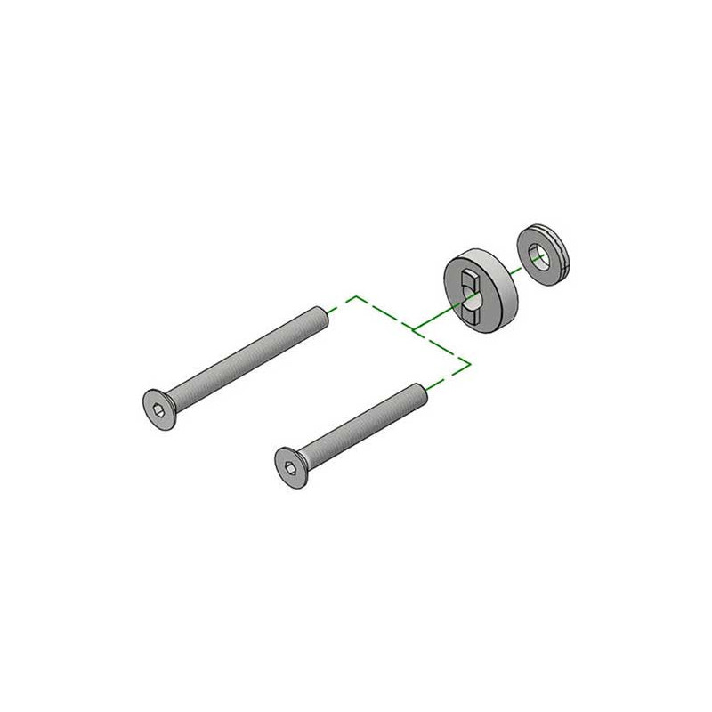 ADAPTATEUR MIROIR BAR END APRILIA RS 660 CNC RACING