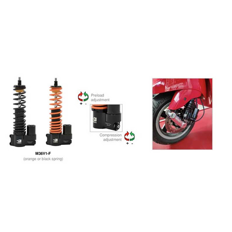 AMORTISSEUR AR MATRIS M36V1 VESPA GTS 300 16/20 & 21 (front)