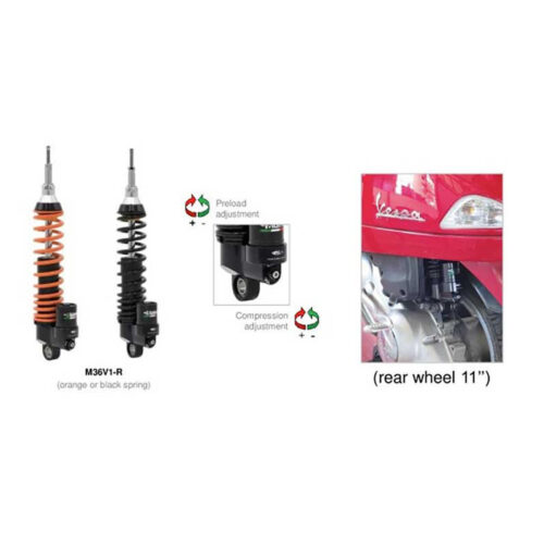 AMORTISSEUR AR MATRIS M36V1R VESPA SPRINT 125 & 150 16/20 & 21 (rear)
