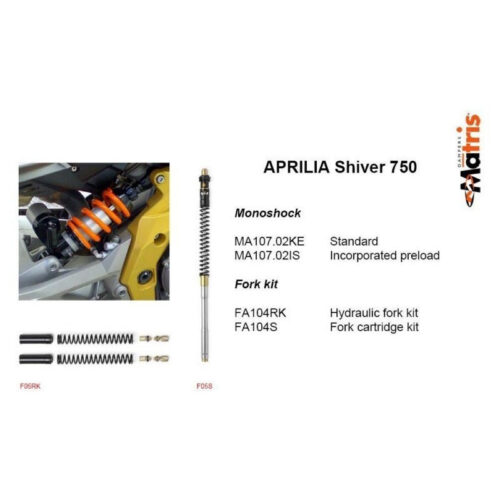 amortisseur AR Matris M46K APRILIA SHIVER 750 07-09 & GT 750 09-12