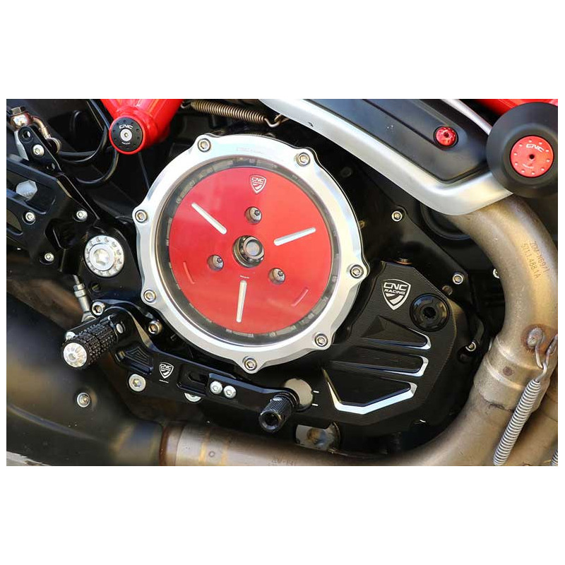 Anneau compensateur carter d'embrayage transparent à bain d'huile Ducati Anneau compensateur carter d'embrayage transparent à bain d'huile Ducati