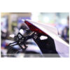APRILIA CAPONORD 1200/RSV4/TUONO V4 SUPPORT DE PLAQUE REGLABLE APRILIA CAPONORD 1200/RSV4/TUONO V4 SUPPORT DE PLAQUE REGLABLE