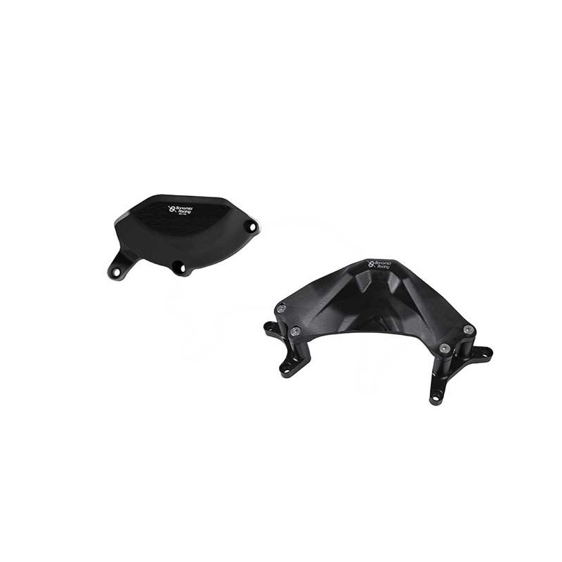 APRILIA PROTECTION CARTER COTE GAUCHE ET DROITE ALU TAILLE MASSE BONAMICI NOIR