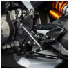 APRILIA RS 660 COMMANDES RECULEES FIXES NORMALES OU INVERSEES