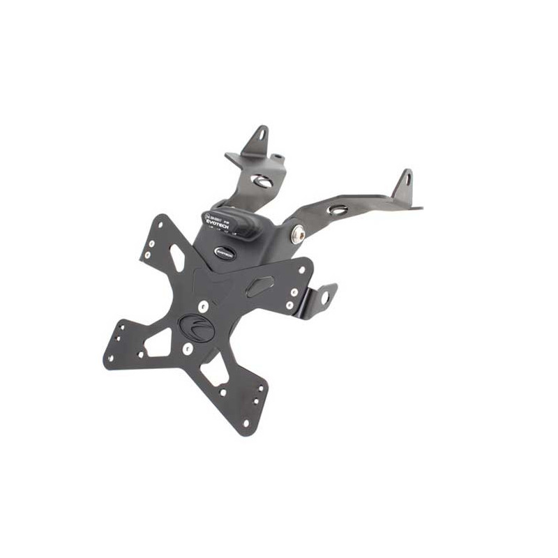 APRILIA RS125 SUPPORT DE PLAQUE REGLABLE APRILIA RS125 SUPPORT DE PLAQUE REGLABLE