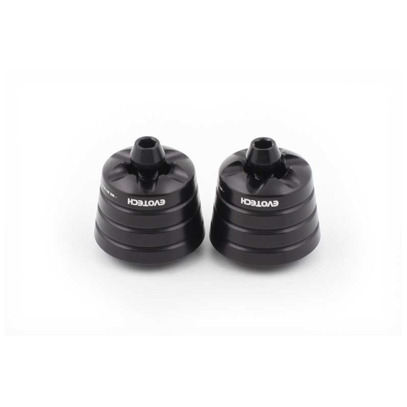APRILIA RS4 125 / TRIUMPH SPEED TRIPLE EMBOUTS DE GUIDON EVOTECH