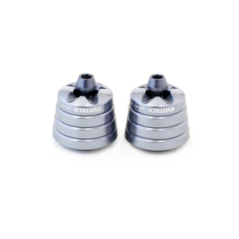 APRILIA RS4 125 / TRIUMPH SPEED TRIPLE EMBOUTS DE GUIDON EVOTECH